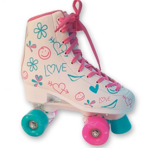 PATIN ARTISTICO POWERBLADE PVC BLANCO - ART 226