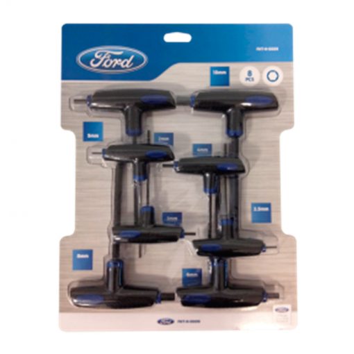 JUEGO 8 LLAVES TORX T - ART 03FHT-H-0010FR - Imagen 2